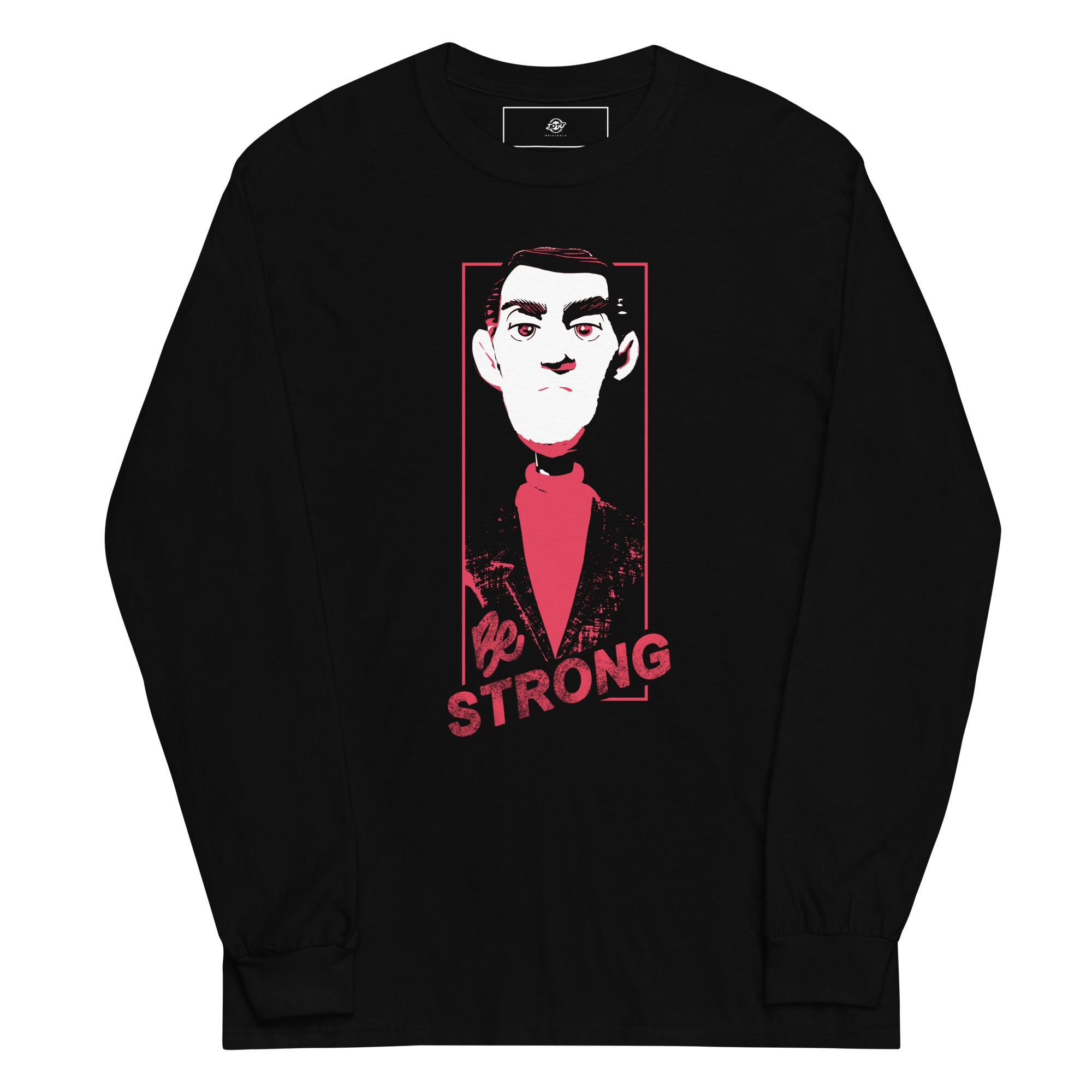 Fritz Men’s Long Sleeve Shirt - "Be Strong"