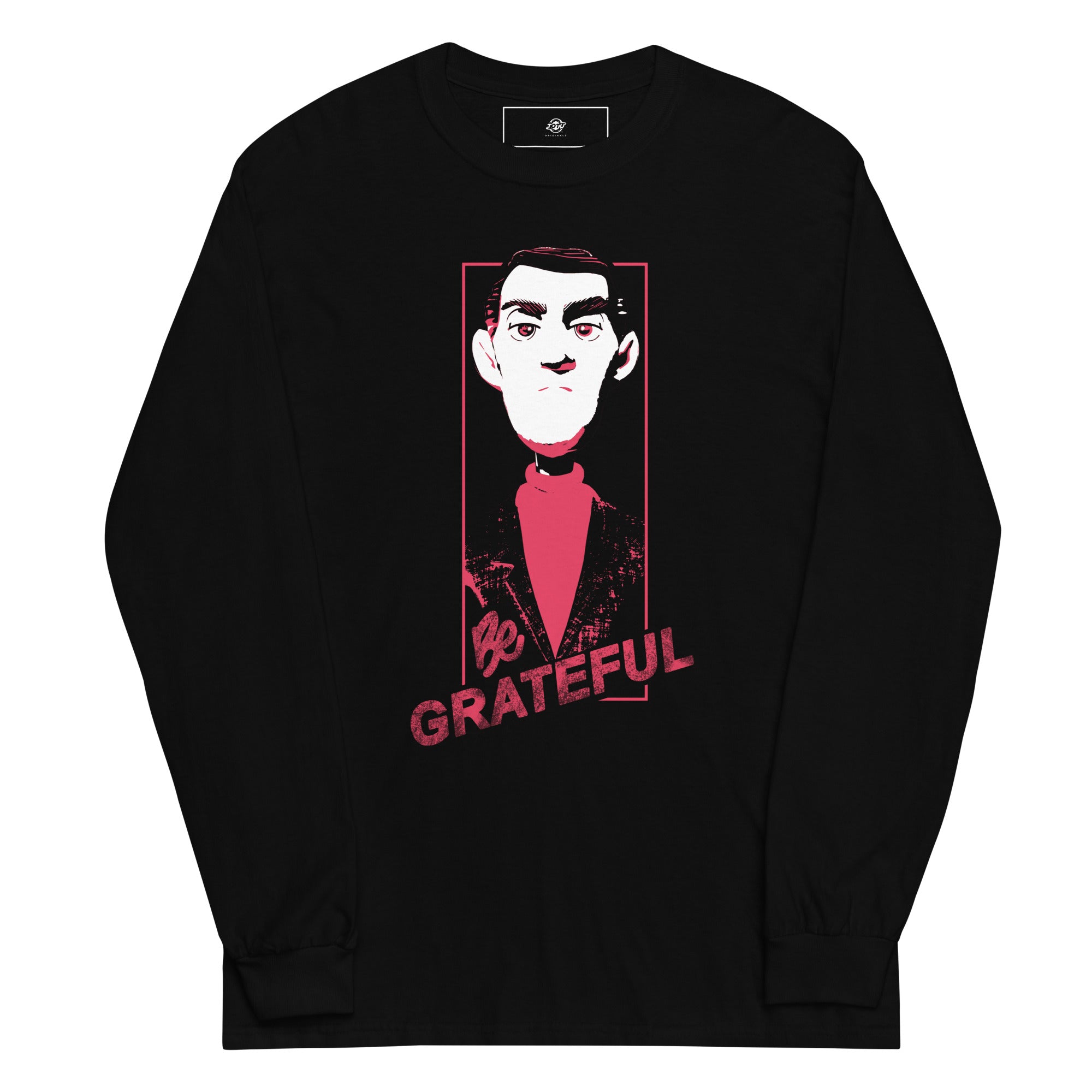 Fritz Men’s Long Sleeve Shirt - "Be Grateful"