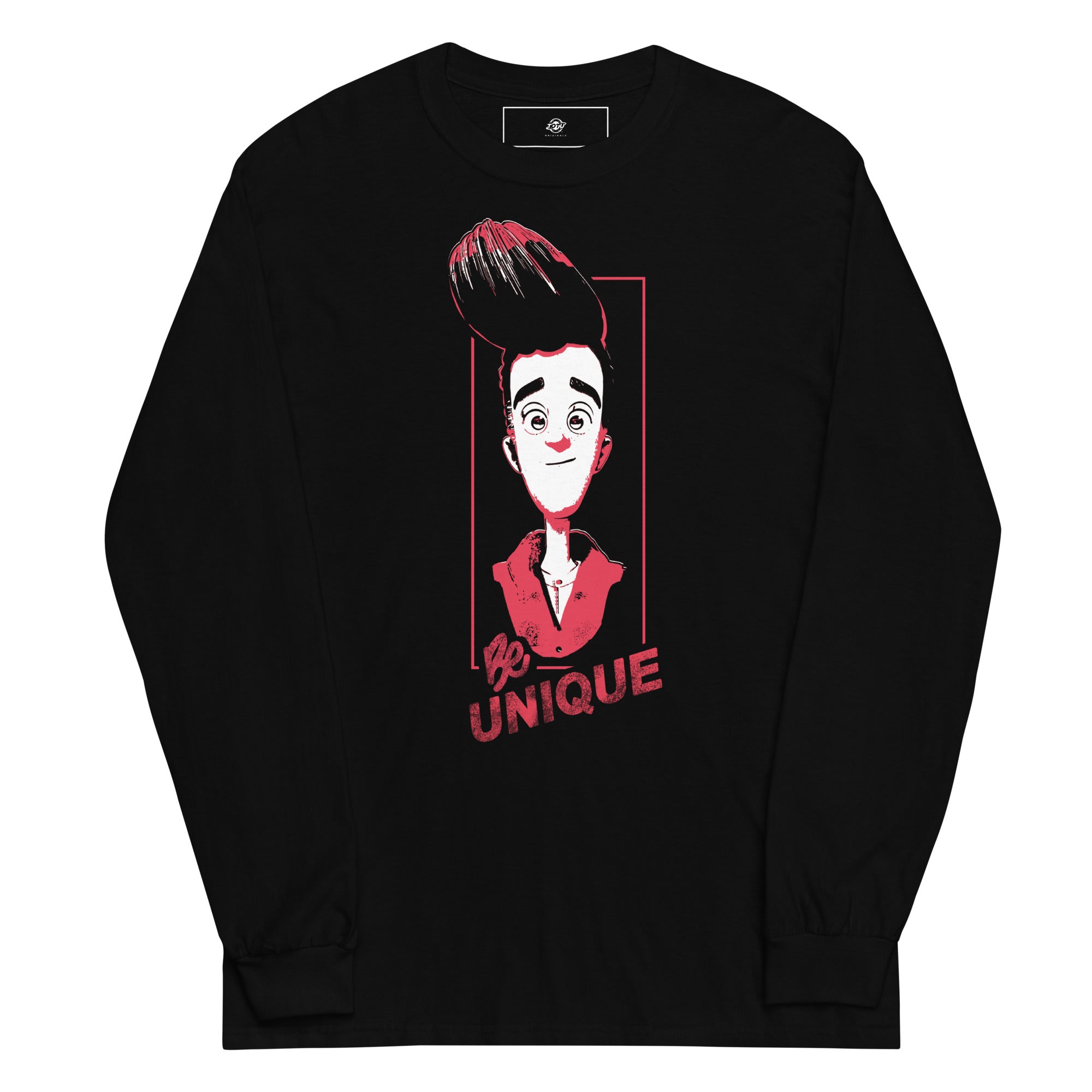 Parker Men’s Long Sleeve Shirt - "Be Unique"