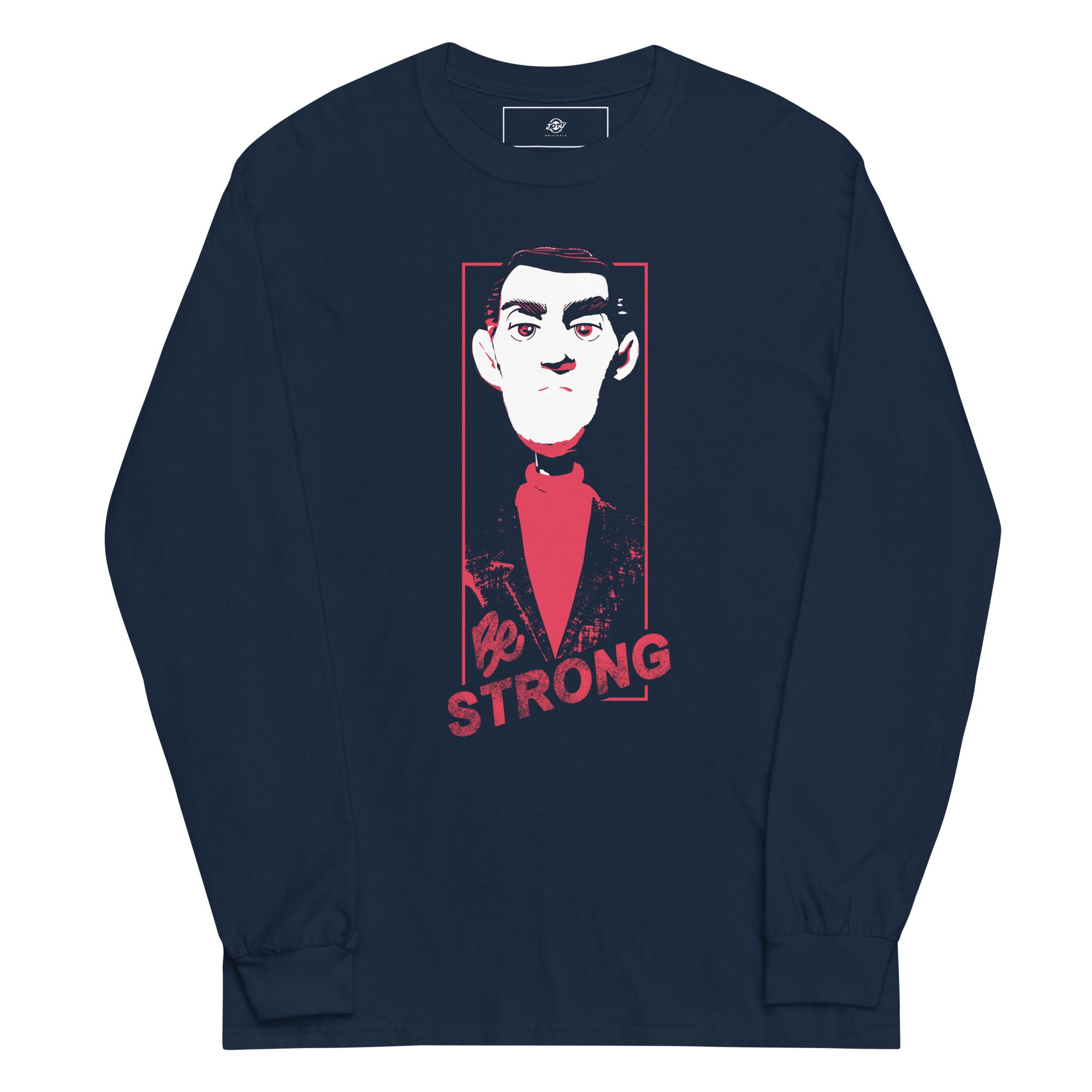 Fritz Men’s Long Sleeve Shirt - "Be Strong"