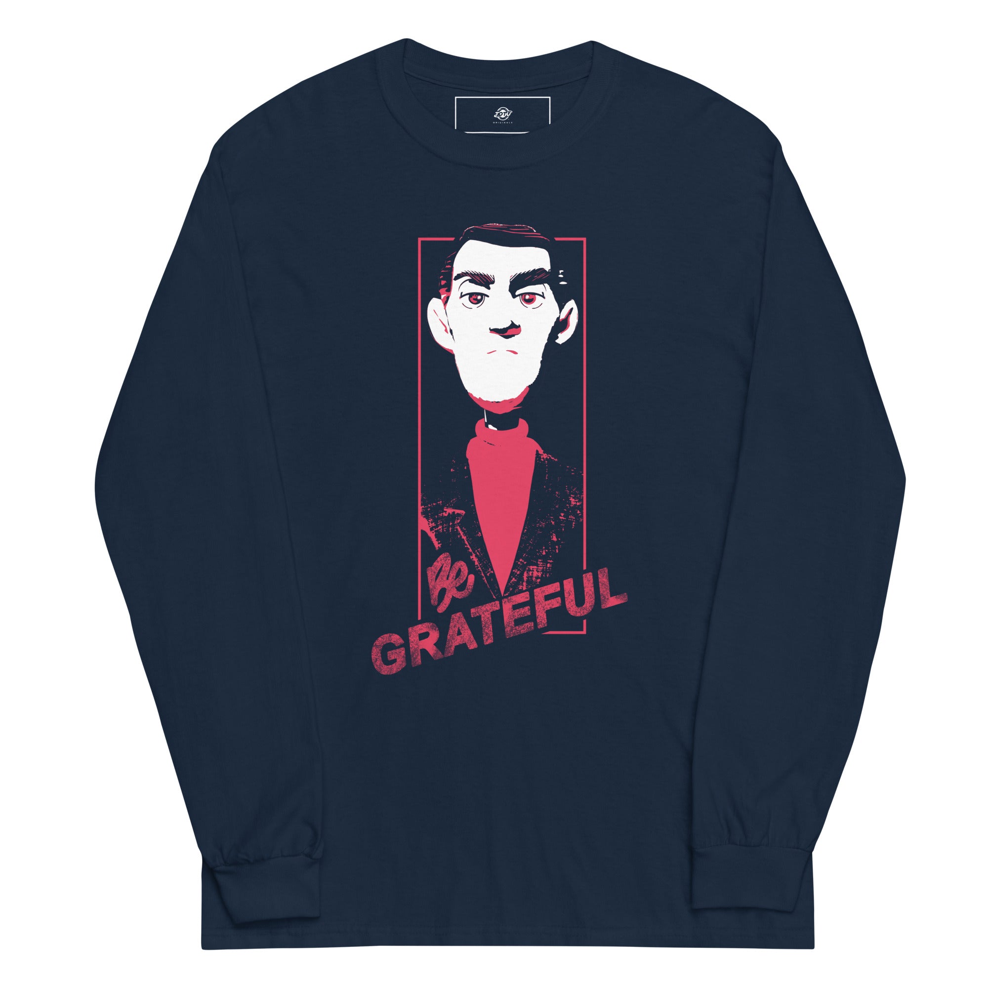 Fritz Men’s Long Sleeve Shirt - "Be Grateful"