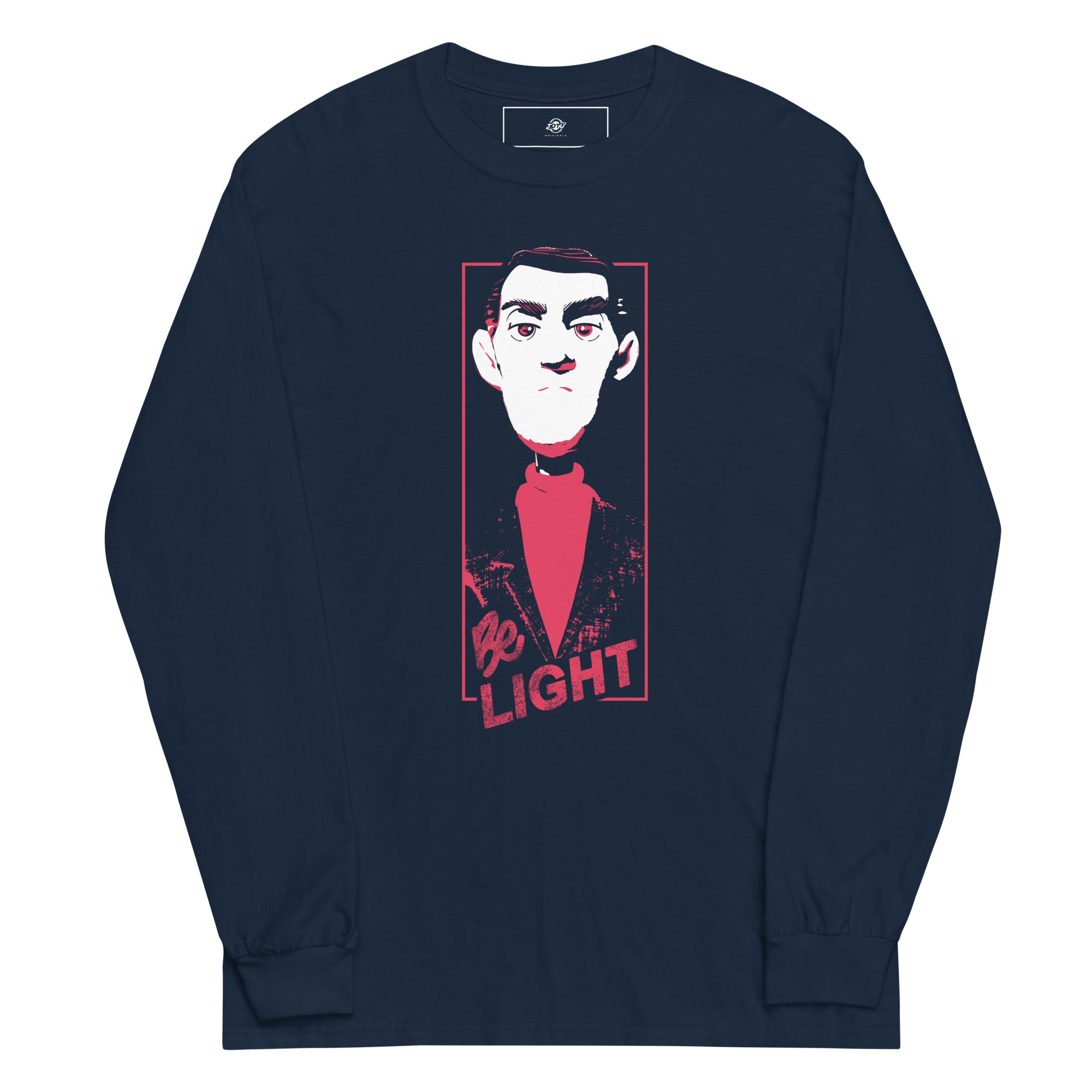 Fritz Men’s Long Sleeve Shirt - "Be Light"