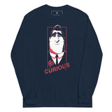 Ray Men’s Long Sleeve Shirt - "Be Curious"