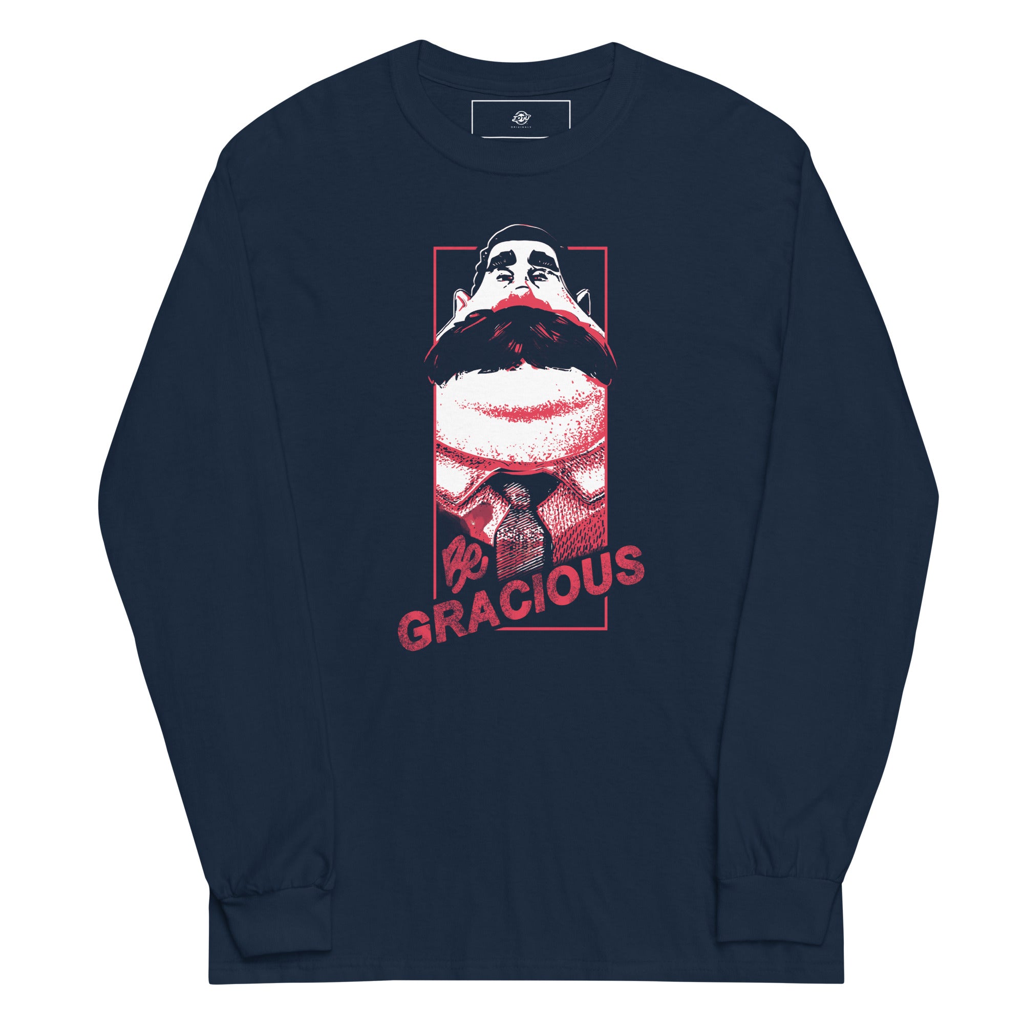 Schmitty Men’s Long Sleeve Shirt - "Be Gracious"