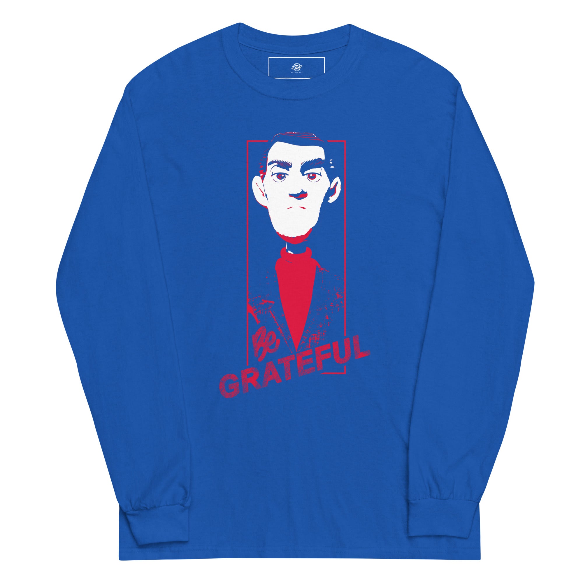 Fritz Men’s Long Sleeve Shirt - "Be Grateful"