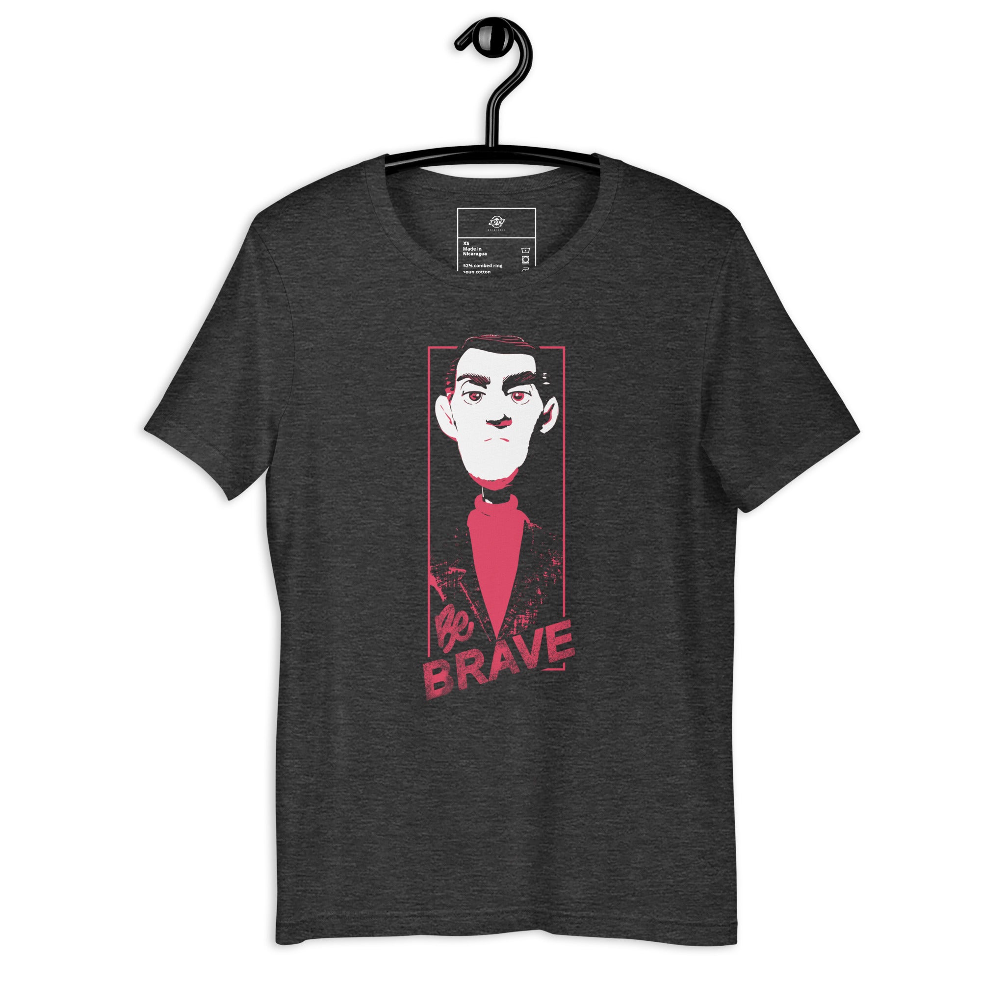 Fritz Unisex t-shirt - "Be Brave"