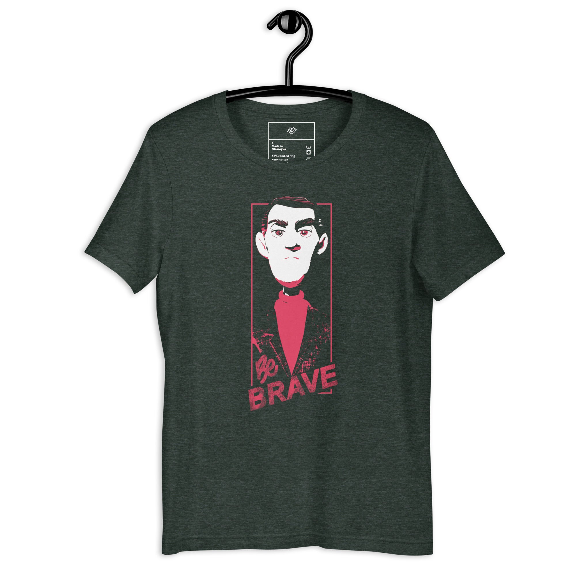 Fritz Unisex t-shirt - "Be Brave"