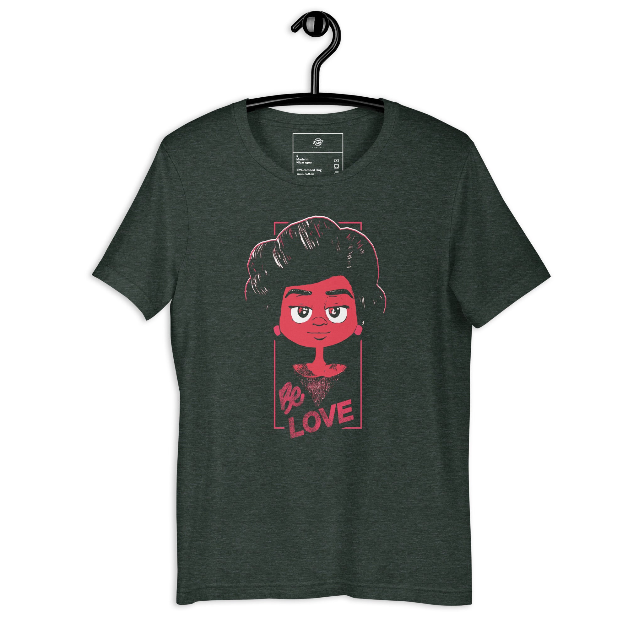 Emma Unisex t-shirt - "Be Love"