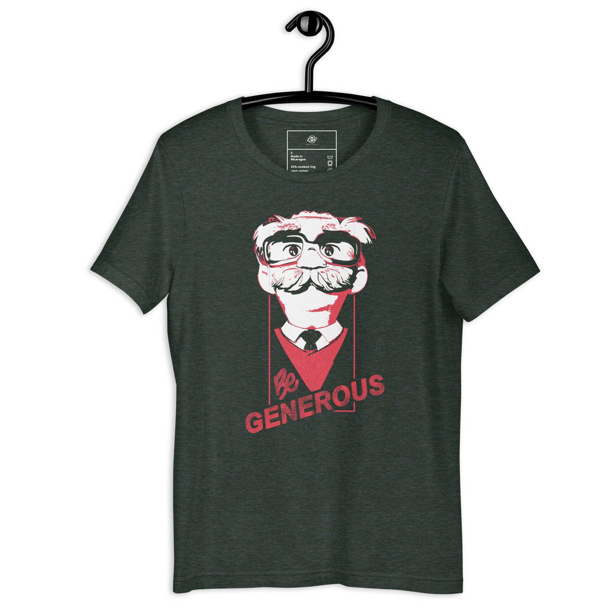 Walt Unisex t-shirt - "Be Generous"