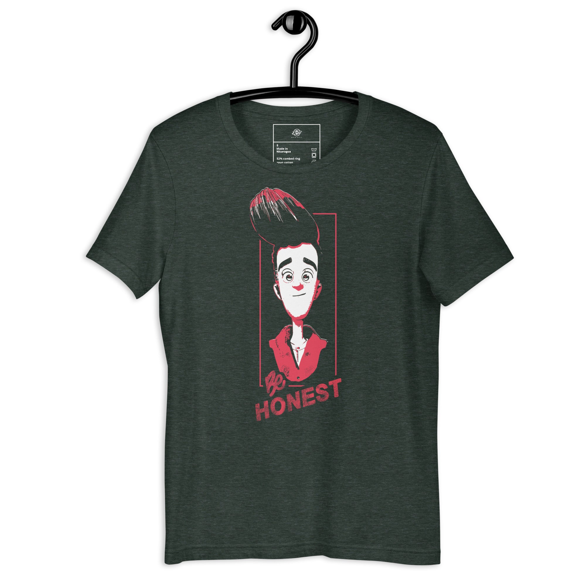 Parker Unisex t-shirt - "Be Honest"