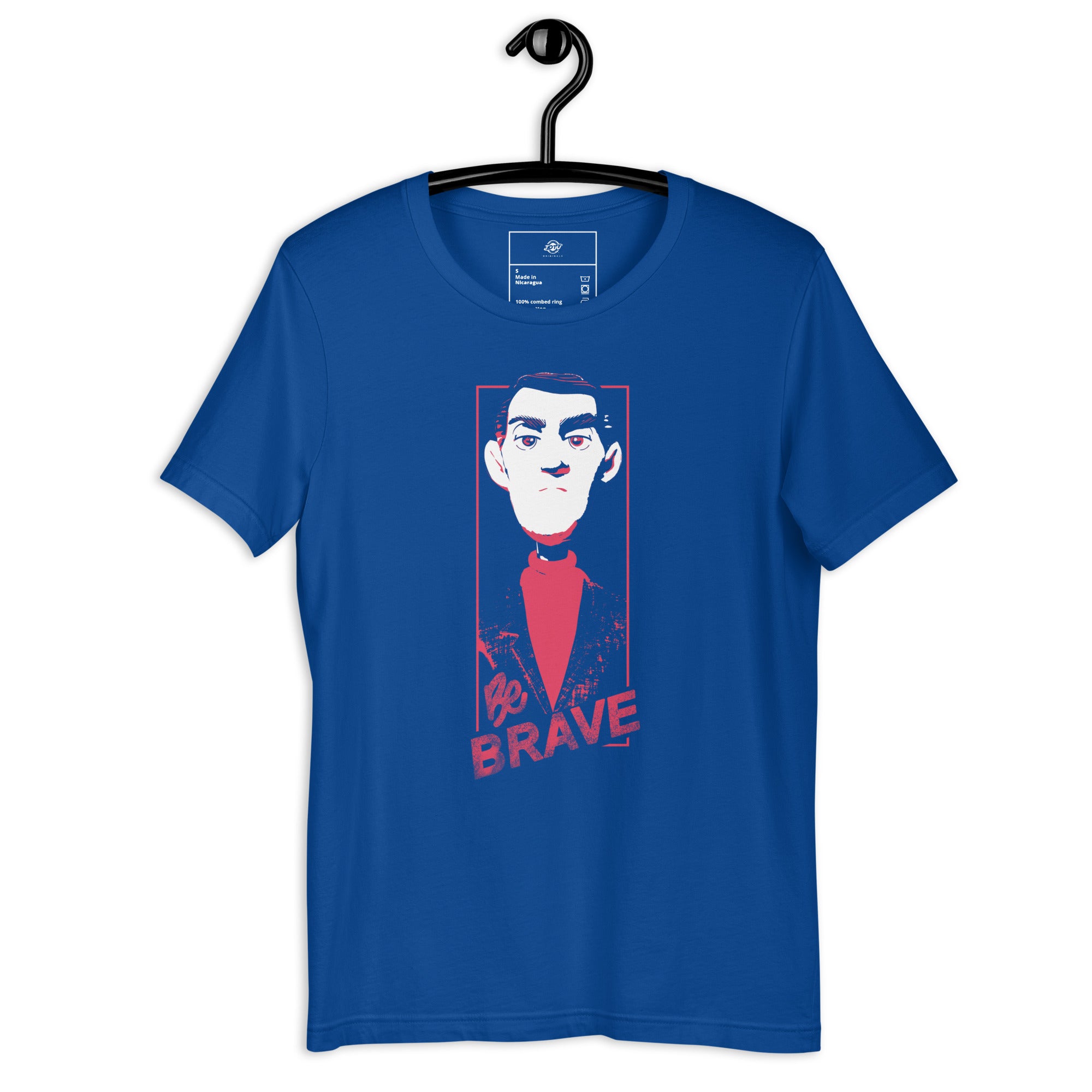 Fritz Unisex t-shirt - "Be Brave"